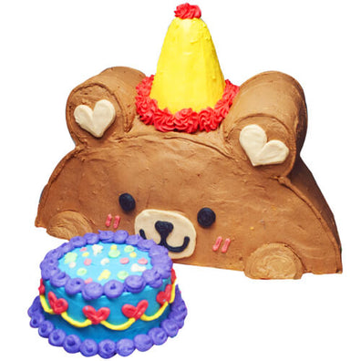 kawaii bear cake for pets